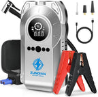 Jump Starter with Air Compressor, 3000A 150PSI Car Battery Jump Starter Portable for Up to 10L Gas 8L Diesel Engine, 12V Car