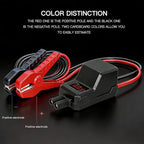 MEGAWISE Smart Jump Starter Clamps, Automotive Booster Clamp Cables Replacement Alligator Clamps with Intelligent LCD Screen for 12V Car Jump Starter for MEGAWISE and Many Other Brands