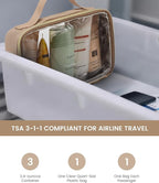 LOVEVOOK 40L Travel Backpack for Women, TSA Approved Carry On Backpack with 3 Packing Cubes, Personal Item Bag Fits 17" Lapto