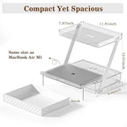 Makeup Organizer Countertop with Drawers & Lid, Skincare Organizer for Vanity, Large Cosmetic Organizer & Display Cases and S