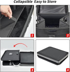 5200°F Upgraded Fireproof Document Box & Fireproof Expanding File Folder, 2 Layer File Cabinet Organizer with Lock,Collapsibl