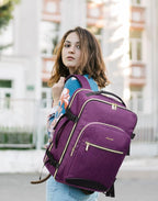 LOVEVOOK Travel Backpack for Women & Men 40L,Airline Approved Carry On Backpack Travel Essentials,TSA Carry on Luggage,Waterp