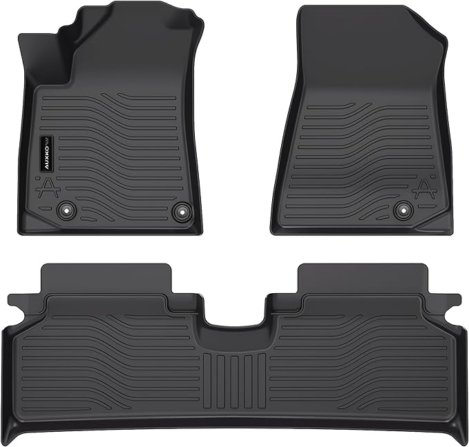 All Weather Floor Mats Fit for Kia NIRO EV(Not PHEV) 2023 2024 2025 TPE Rubber Liners Set NIRO EV Accessories All Season Guard Odorless Anti-Slip Floor Mats