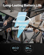 HOTO BlowVac™ Handheld Vacuum Cordless, Car Vacuum Cleaner with 23000Pa High Power, 3 Suction Modes, Electric Compressed Air 