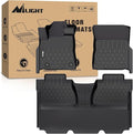 Nilight TPE Floor Mats for Toyota Tundra CrewMax Cab 2014 2015 2016 2017 2018 2019 2020 2021 All Weather Custom Fit Heavy Duty Floor Liners