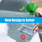 Hicarer 4 Pack Magical Ice Scraper Round Snow Scraper Funnel Car Snow Removal Shovel Tool Cone Magic Car Ice Winter Accessories for Windshield Window Vehicle Truck Automotive