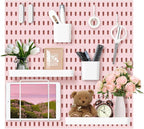 VUSIGN Pegboard Combination Wall Organizer Kit, 4 Pieces Pegboards and 17 Accessories Modular Hanging, Wall Mount Display Peg