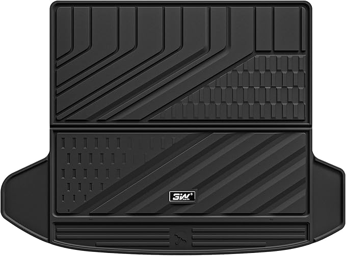 3W Cargo Liner for Kia Sportage（with Subwoofer） 2023-2025 2026, TPE All Weather Custom Fit Cargo Liner for Kia Sportage for Cargo Mat Anti-Slip Heavy Duty Accessorious, Black (Not Fit Hybrid or PHEV)