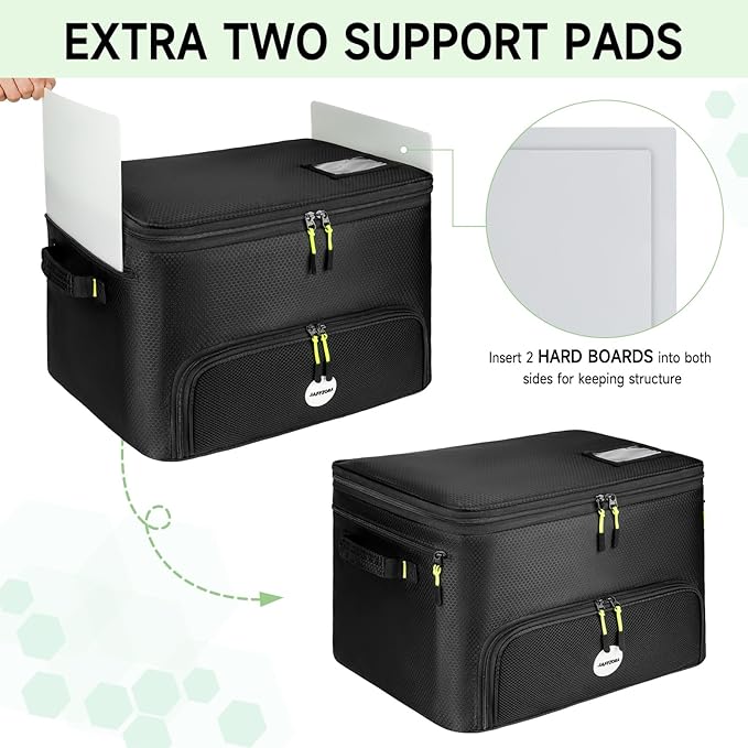 Golf Trunk Organizer, 2 Layers Golf Accessories Bag for Men, Waterproof Car Golf Storage Organizer with Compartment for 2