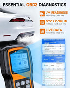 2026 FOXWELL NT630 Pro 2-in-1 ABS SRS Scan Tool & Battery Tester, Upgraded from NT630 Plus, OBD2 Scanner with 12V Battery Load