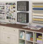 Akro-Mils 44-Drawer Plastic Drawer Storage Cabinet for Garage Organization, Bead Organizer, Building Bricks Storage, Teacher 