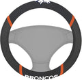 FANMATS NFL Unisex-Adult Embroidered Steering Wheel Cover