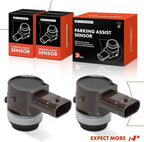 A-Premium 2-PC Reverse Backup Parking Assist Sensor Compatible with Select BMW & Mini - 540i xDrive, X3, X1, X6, 640i xDrive 