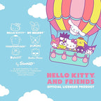 Hello Kitty Steering Wheel Cover, Official Sanrio Car Steering Wheel Cover with Universal Size 14.5-15, Cute Black Hello Kitty Car Accessories for Women (Hello Kitty Kawaii Arcade)