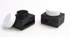 Seat Belt Button Cover Deters Children and Disabled Adults from Unbuckling Seatbelt Buckles in Buses & Commercial Vans, No "Key" Needed to Open Device, for 2-Point Lap Belts (Black)