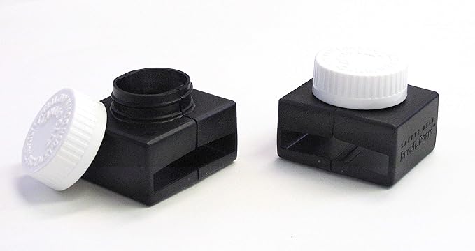 Seat Belt Button Cover Deters Children and Disabled Adults from Unbuckling Seatbelt Buckles in Buses & Commercial Vans, No "Key" Needed to Open Device, for 2-Point Lap Belts (Black)