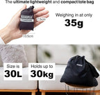 Compact Reusable Grocery Tote Bag – Lightweight, Foldable & Packable Shopping Bag for Travel