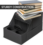 MULISOFT Car Seat Organizer- Backseat Car Organizer with 12 Storages Compartments and 2 Cup Holders, Organizers and Storage,