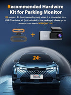 Dash Cam Front and Rear 4K+1080P, Free 64GB Card, Built-in WiFi, Dash Camera for Cars, Car Camera, Dual Dashcams for Cars wit