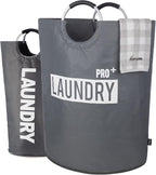 Caroeas Super Large 150L Laundry Basket Pro, Waterproof Laundry Hamper, Collapsible Laundry Basket Easy Storage, Clothes Hamp