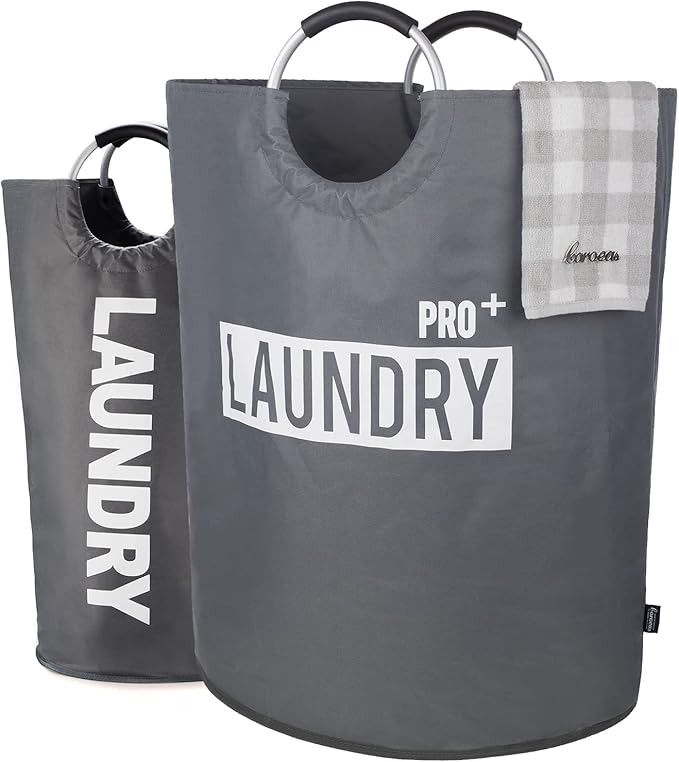 Caroeas Super Large 150L Laundry Basket Pro, Waterproof Laundry Hamper, Collapsible Laundry Basket Easy Storage, Clothes Hamp