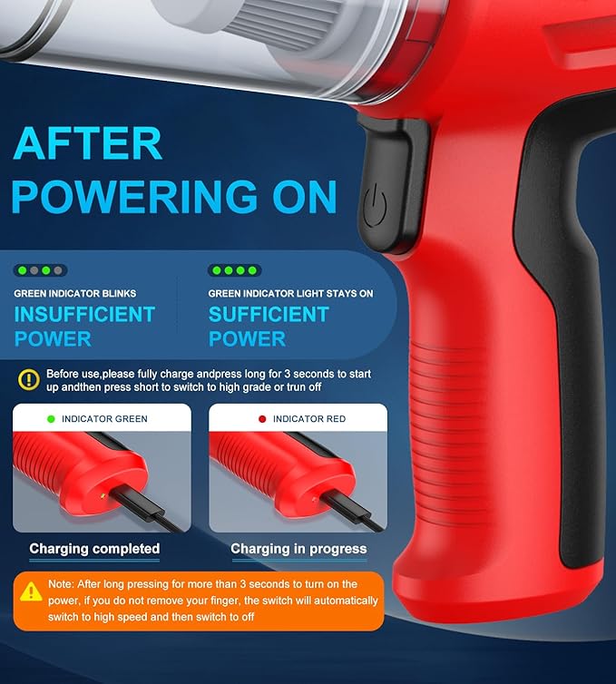 Car Vacuum Portable Cordless