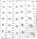 Wall Control 30-P-3232W White Metal Pegboard Pack