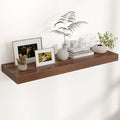 Floating Shelves for Wall, 40" W x 12" D x 2" H, 1 Pack of Long Wall Mounted Engineered Wood Shelves with Invisible Brackets 