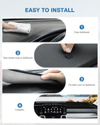 FIILINES Dash Cover Fit for Kia Sorento 2021-2025(Not 12.3 inch Navigation), Dashboard Mat Cover for Sorento Accessories Suns