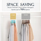 HOUSE DAY Mint Green Velvet Hangers 60 Pack, Non Slip Clothes Felt Hanger Heavy Duty for Coat, Premium Slim Space Saving Suit