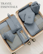 Packing Cubes 10 PCS, Mesh Breathable Luggage Organizers Bags, Packing Organizers, Durable Travel Essentials Bags Set, Travel