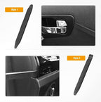 GOOACC 5 PCS Nylon Auto Trim Removal Tool Kit No-Scratch Removal Tool Kit for Car Clip Panel & Audio Dashboard Dismantle Blac