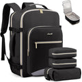 LOVEVOOK Travel Backpack for Women & Men 50L,Airline Approved Carry On Backpack Travel Essentials,TSA Carry on Luggage,Waterp