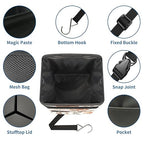 Car Trash Can – Multi-Purpose, Lightweight and Portable with Durable Water-Resistant Coating, No Installation Required, Practical and Ample Capacity, Variety of Colors.Mushroom