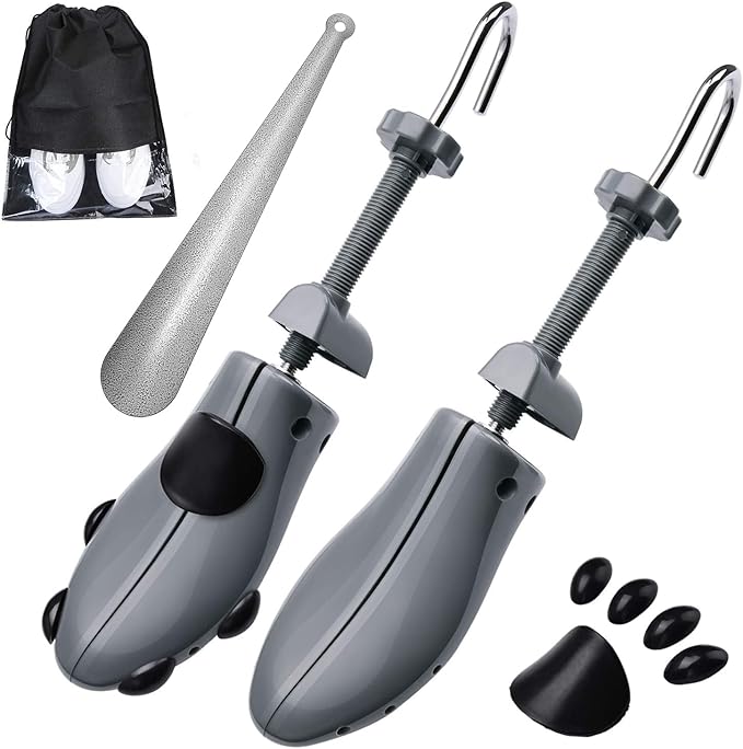 eachway Shoe Stretcher, Shoe Trees Adjustable Length & Width for Men (for Men's Size Us 10-13.5)