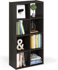 Furinno Pelli Cubic Storage Cabinet, 4x2, Espresso