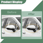 Front Right White Exterior Mirror Covers, Fit for Chevy Cruze 2017 2018 2019 Passenger Side Door Rearview Mirror Cover Caps