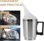 GARVALON Headlight Restoration Kit Atomizing Cup and Polymer Repair Tool Car Headlight Fog Cup for Refurbishing Yellowing and