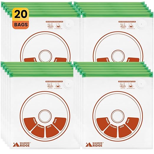 3D Printer Filament Storage Bags Vacuum Storage Bags (13x15 inches) Moisture-Proof Dustproof Humidity Resistant (20 Bags Only