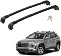 Lockable 300LBS Roof Rack Cross Bars Compatible with Hyundai Tucson 2016-2026 SE/SEL/N Line/Limited, Aluminum Crossbars Cargo Racks Rooftop Luggage Canoe Kayak Camping Gear Bike Carrier Rack