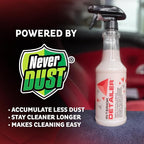 MAXL® Interior Car Cleaner Detailer Spray with NeverDust® Technology Formula (20oz, 1 Pack) - Repels Dust, Wipes Oil, Residue