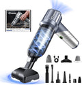 Saker Car Vacuum Portable Cordless, Foldable Mini Handheld Vacuum Cordless and Air Duster 17000PA High Power Vacuum Cleaners 