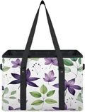 Reusable Grocery Bags Heavy Duty Shopping Bags Foldable Large Tote Bags with Long Handles & Hard Bottom