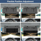 Car Visor Extender Sun Bblocker，Upgraded UV400 Car Sun Visor Extension with PC Lens and Side Sunshade,Filter UV，Safe Ddriving.Universal for SUV, Family Automotive, Gray