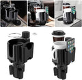 Car Cup Holder Expander Adapter for Large Water Cups,2 Drink Bottles,Cup Coffee Bottles,NATGIC 4-in-1 Cup Holders Expander fo