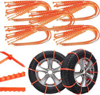 Anti Snow Chains, Snow Tire Chains, Reusable Anti-skid Snow Chains, Portable Pickup Truck and SUV Chains, Winter Tire Wheel C