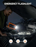 AstroAI S8 Air Jump Starter with Air Compressor, 3000A Peak Car Battery Jump Starter Portable (9.0 Gas/6.5L Diesel) with