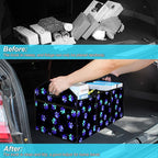 Galaxy Collapsible Trunk Organizer Automotive Storage Car Multicompartment Large Capacity