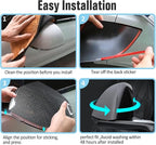 Model Y Side Mirror Cover, Mirror Cap 2 PCS Gloss Carbon Fiber Rearview Mirror Cover for Model Y (2021-2024)