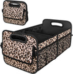 Deosk Car Trunk Organzier for suv,Car Organziers and Storage with 6 Big Pocket for Women/Men 50L Waterproof Polyester Trunk